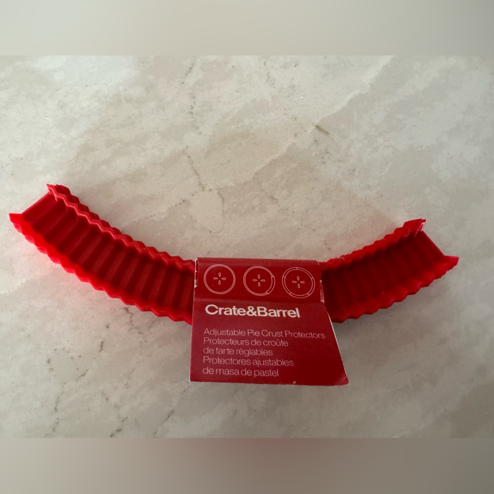 Crate&Barrel Vibrant Red Baking Shields